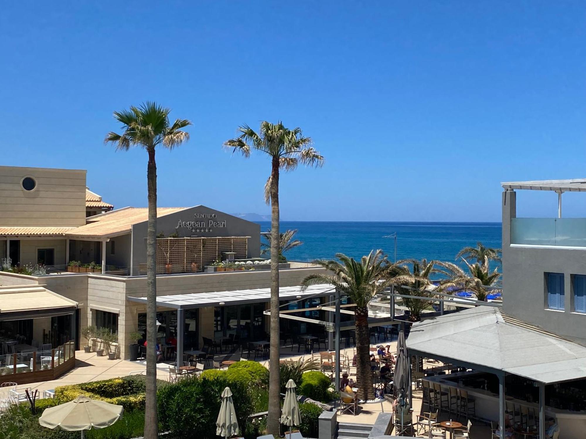 Aegean Pearl Hotell Rethymno Exteriör bild