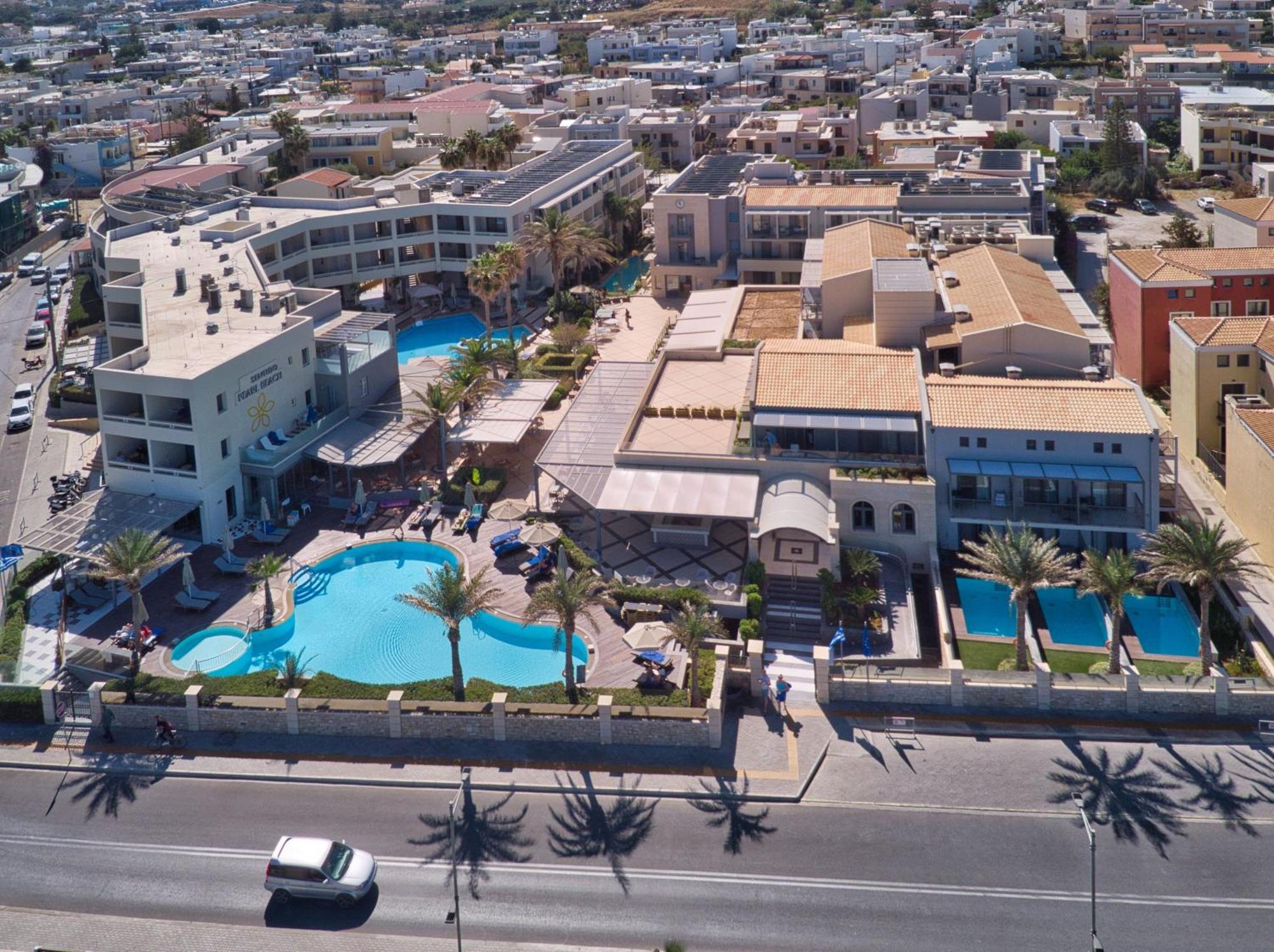 Aegean Pearl Hotell Rethymno Exteriör bild